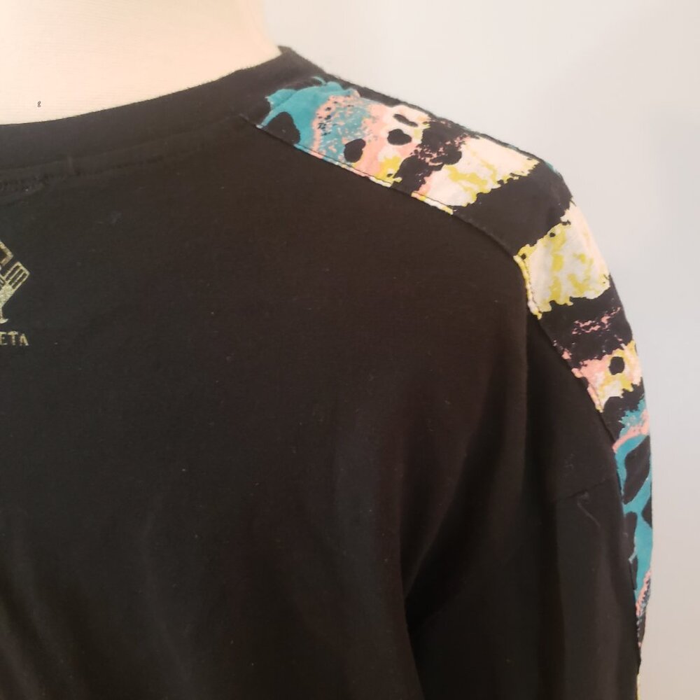 Nketa Men's Print Sleeve Shirt - Picture 6 of 9